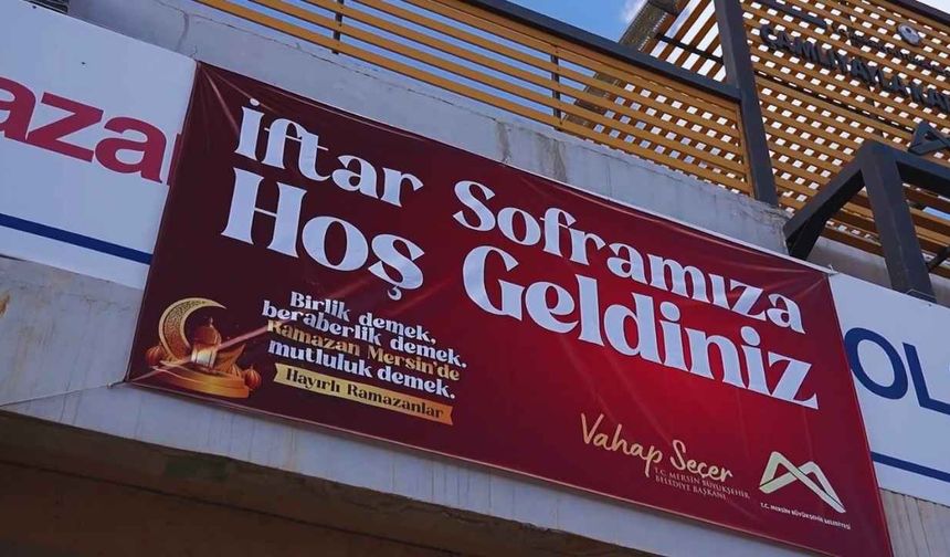 Mersin Büyükşehir'den Ramazan’a Veda: Son İftar Çamlıyayla’da Yapıldı