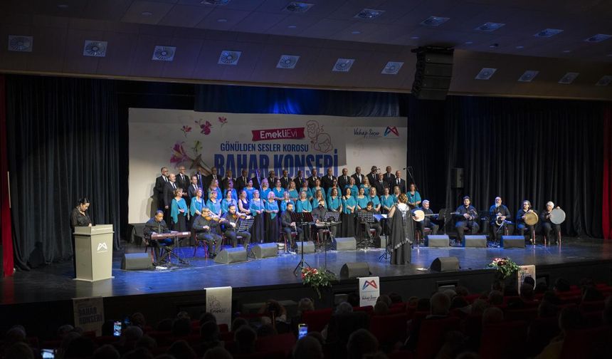 Mersin Büyükşehir’in Gönülden Sesler Korosu Baharı Nağmelerle Karşıladı