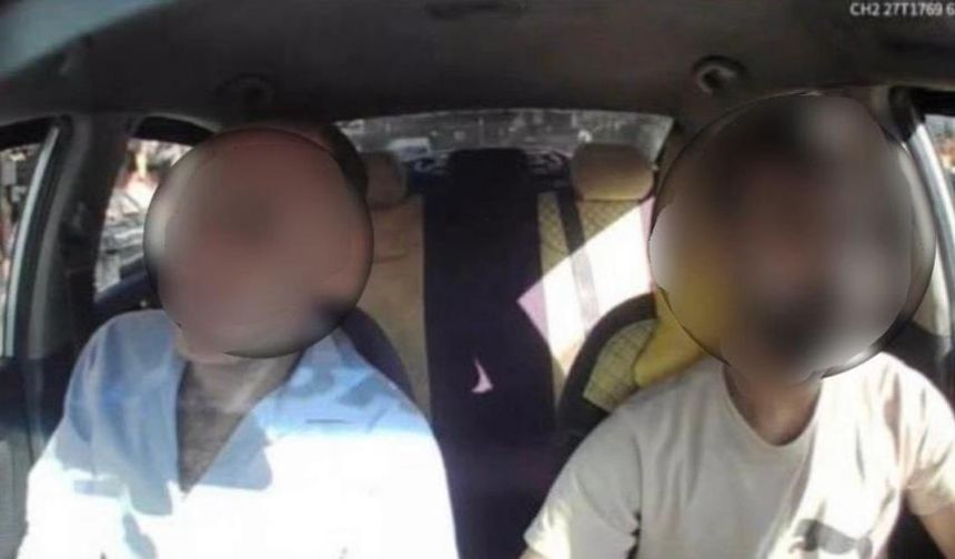 Gaziantep'te Taksiciye Bıçaklı Saldırı Kamerada