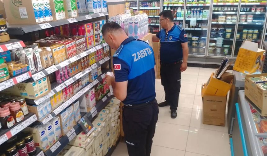 Anamur'da Marketlere Sıkı Denetim
