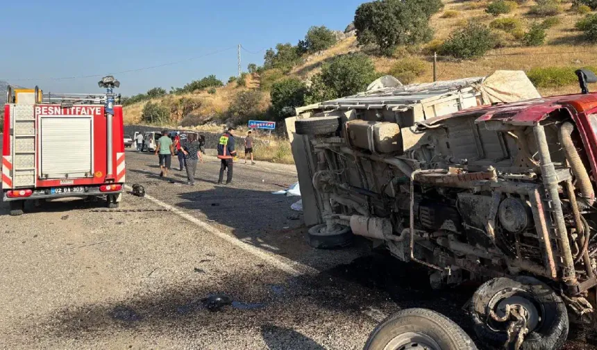 Adıyaman'da Feci Kaza: Ölü ve Yaralılar Var!