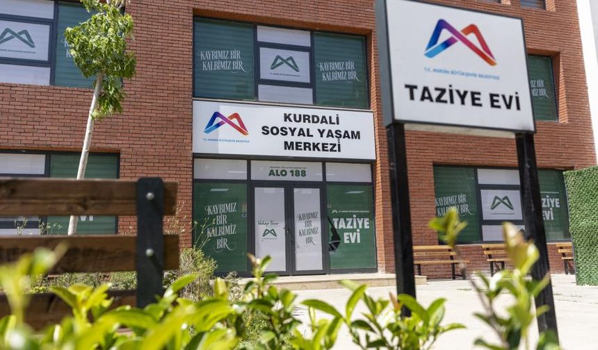 Mersin Büyükşehir Belediyesinden Vatandaşlara Cenaze ve Taziye Hizmeti