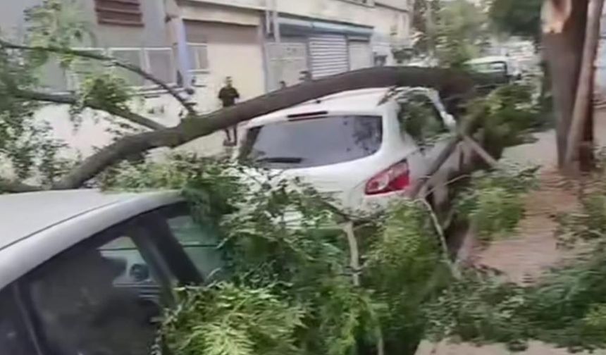 Gaziantep’te Şiddetli Fırtına ve Yağış Hayatı Felç Etti