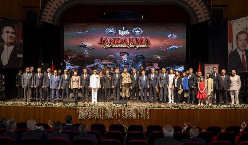 Mersin’de Jandarma Teşkilatı’nın 186. Yılı Coşkuyla Kutlandı
