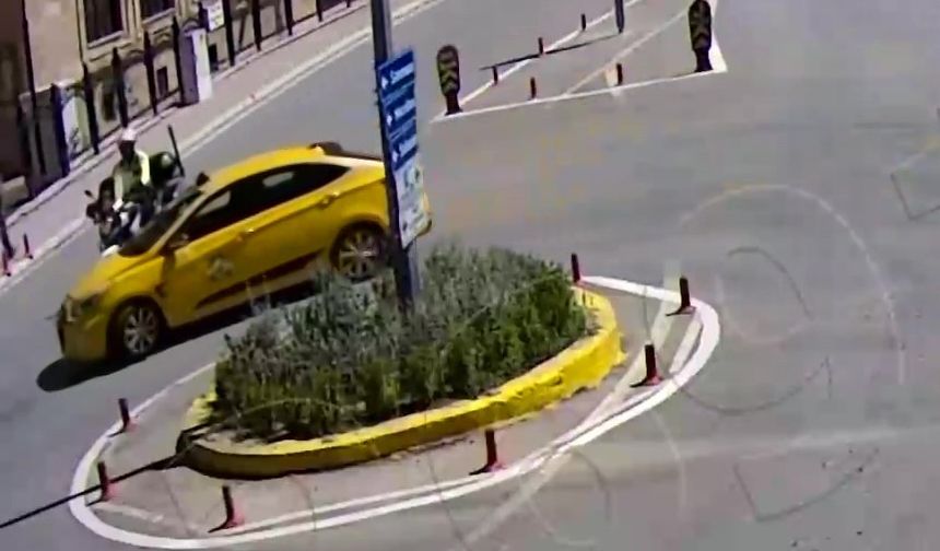 Amasya’da Kavşakta Kaza: Polis Memuru Yaralandı
