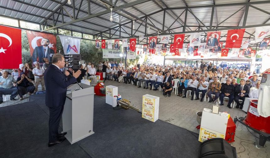 Mersin'de Üreticiye Ekipman Desteği