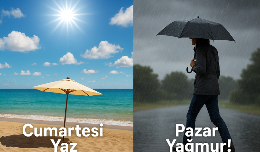 Mersin’de Hava Değişiyor: Cumartesi Yaz, Pazar Yağmur!