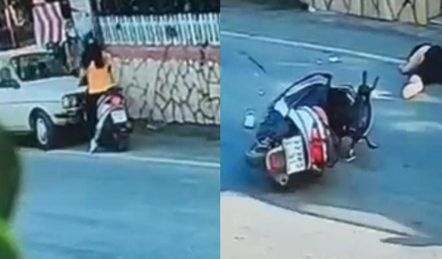 Mersin’de Motosiklet ve Araç Kazaları Kamerada! Alkollü Sürücü Dehşet Saçtı...