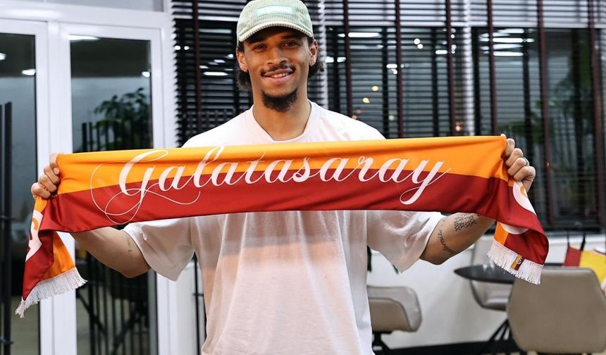 Leroy Sane Galatasaray’da! İstanbul’a Geldi, İlk Sözleri Taraftarı Heyecanlandırdı