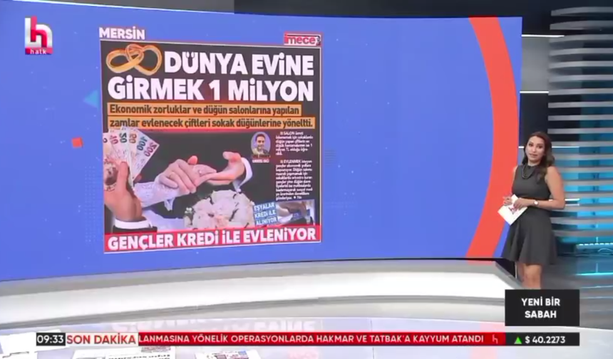 Gazetemiz, 15 Temmuz'daki manşetiyle 'Gözde Şeker ile Yeni Bir Sabah' programında