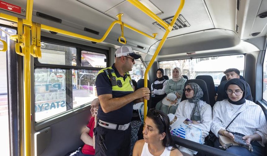 Mersin Büyükşehir Belediyesi’nden Toplu Taşıma Araçlarında Klima Denetimi
