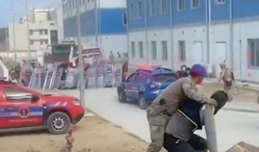 Mersin'de Akkuyu İnşaatında Maaş Krizi: İşçilere Jandarma Müdahalesi
