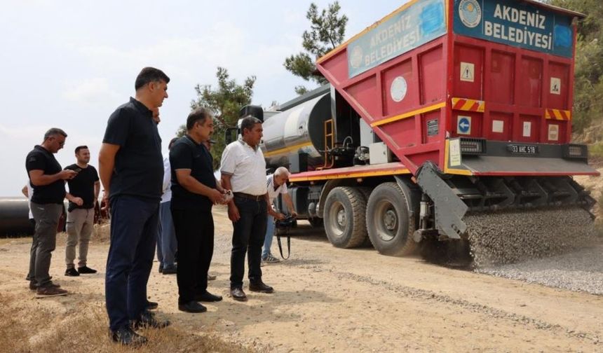 Toz ve Çamura Veda! Akdeniz Kırsalında Ulaşımda Yeni Dönem Başladı