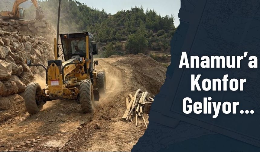Anamur’da Büyük Çalışma Başladı: Fen İşleri Sokak Sokak Harekete Geçti