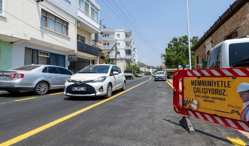 Büyükşehir’in Dokunuşu: Aydıncık’ta Yepyeni Cadde!