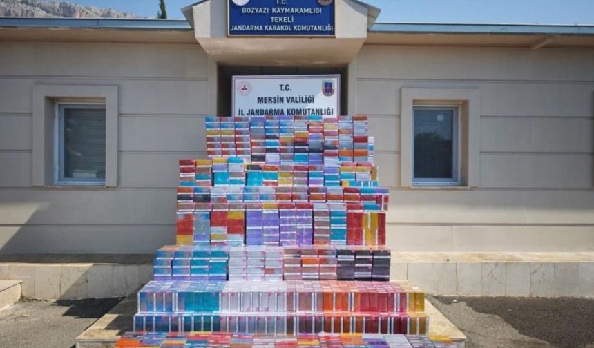 Bozyazı’da Milyonluk Kaçak Tütün Operasyonu! Araç D-400’de Yakalandı