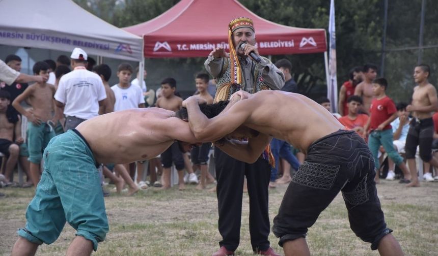 Çamlıyayla’da Karakucak Rüzgarı: Türkiye’nin En Güçlü Güreşçileri Sahada