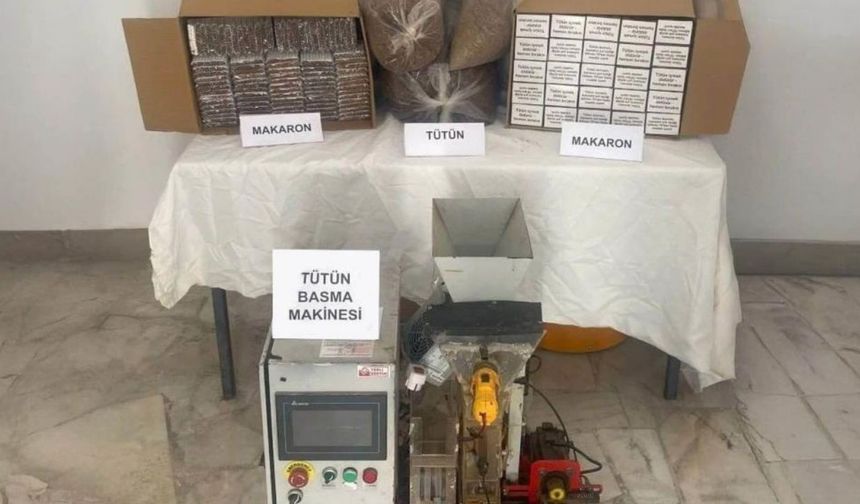 Sigara Kaçakçılarına Ağır Darbe: Mut’ta Dev Operasyon