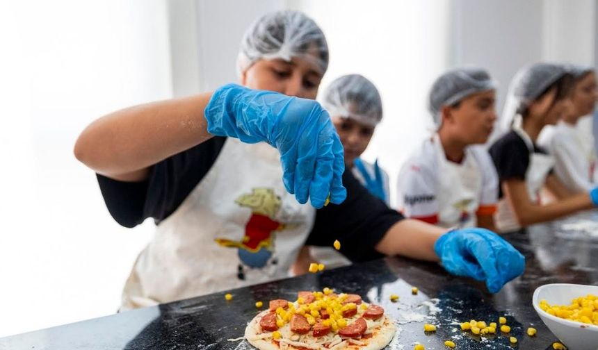 Mezitli Çocuk Kampüsü’nde Lezzetli Macera Başladı