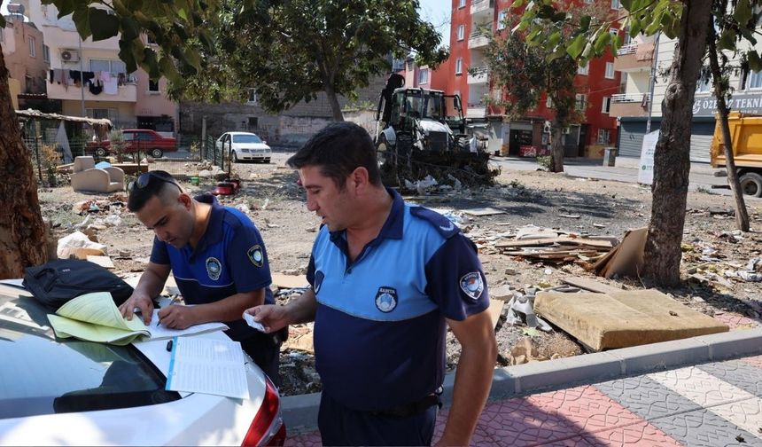 Akdeniz’de Mahalle Temizlendi, Kuralları İhlal Eden Vatandaşa Yaptırım Uygulandı