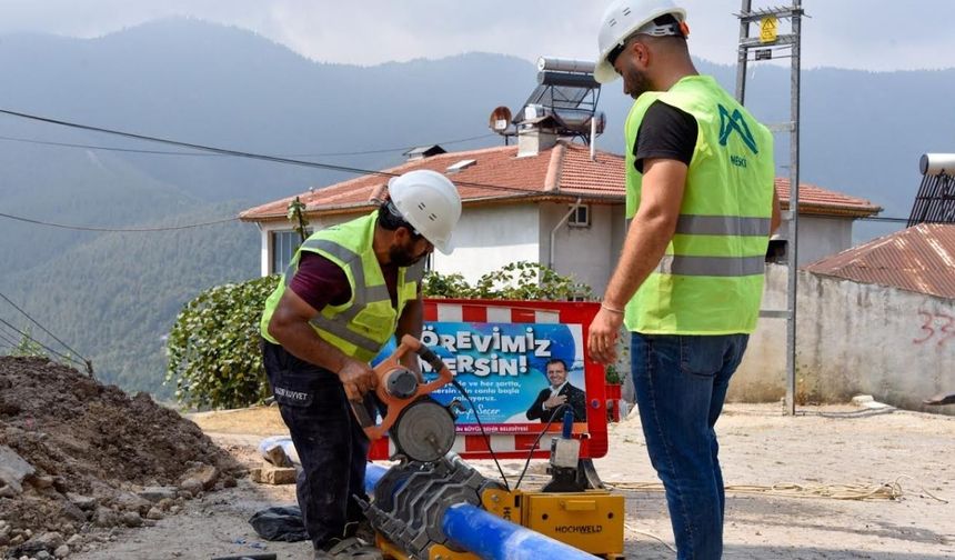 Eski Su Hattı Tarih Oldu, Mersin'de O Mahalle Kesintisiz Suya Kavuştu