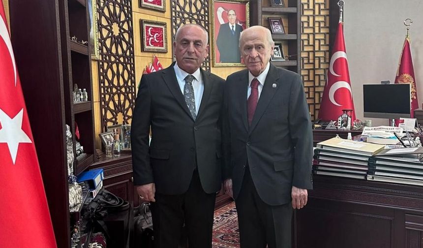 Mersin’de MHP Rüzgarı: Bahçeli’ye Ziyaretle Mesaj Verildi