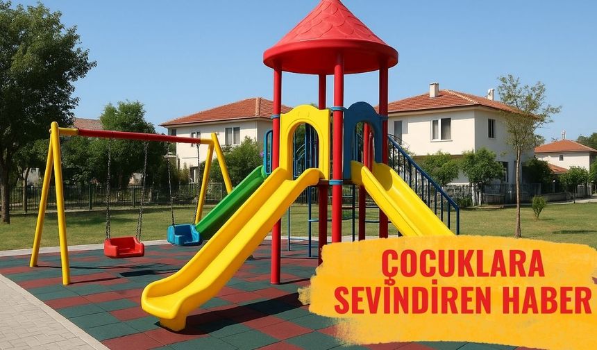 Erdemli Belediyesi’nden Büyük Sürpriz: Çocuklar Artık Daha Mutlu!