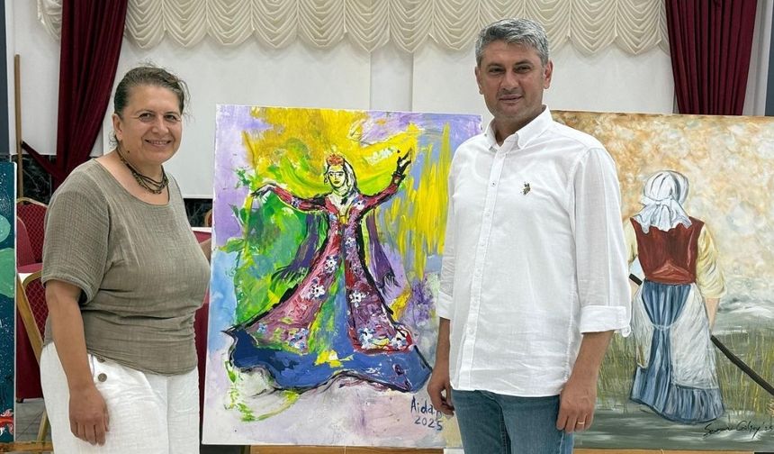 Aydıncık'ta Kültür ve Sanat Rüzgarı Sergiler ve Performanslar Büyük İlgi Gördü