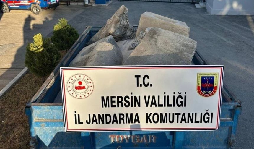 Mut’ta Tarihi Kaçakçılık Operasyonu: 7 Bizans Eseri Jandarmadan Kaçamadı