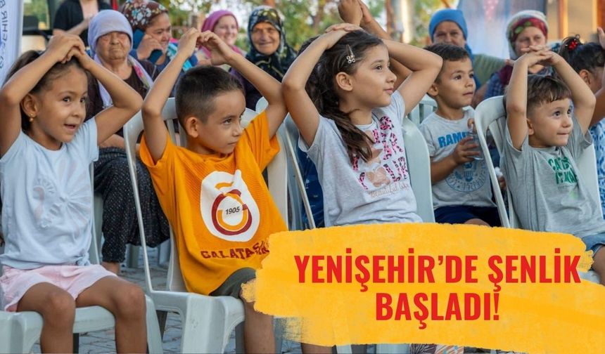 Yenişehir’de Tiyatro ve Oyun Dolu Şenlik Kapınızı Çalıyor!