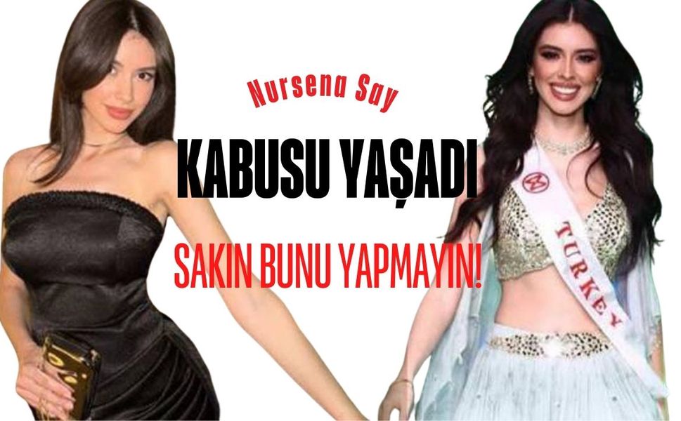 Türkiye Güzellik Kraliçesi Uyardı: “Ben Yaptım, Siz Yapmayın!”