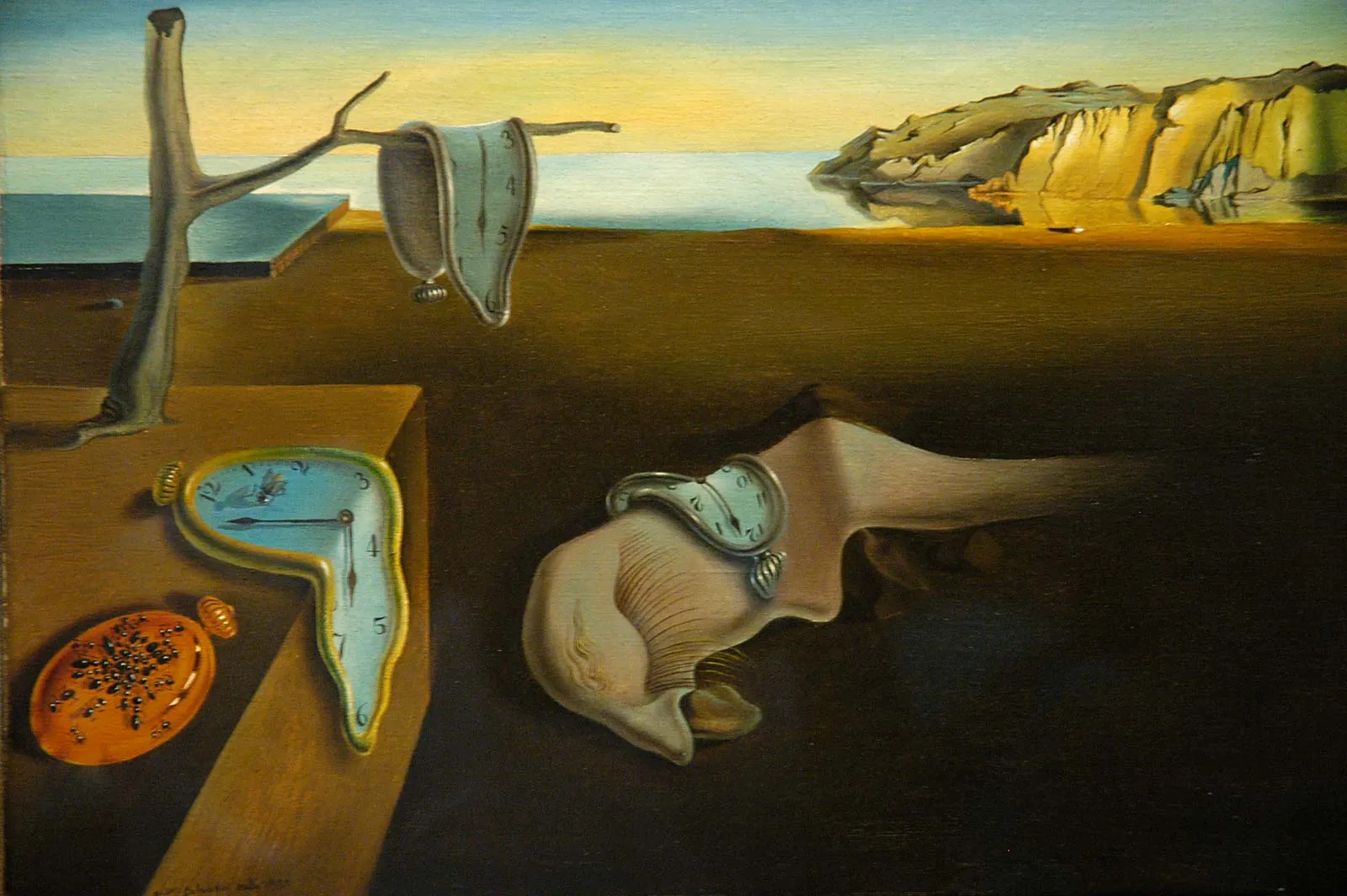 The-Persistence-of-Memory-canvas-collection-Salvador-1931