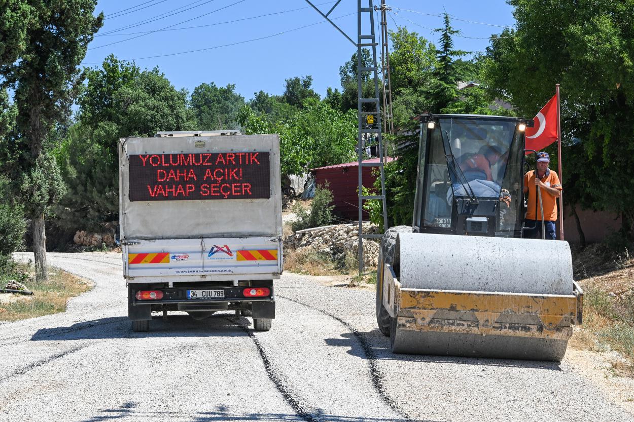 Erdemli Yol Calismasi
