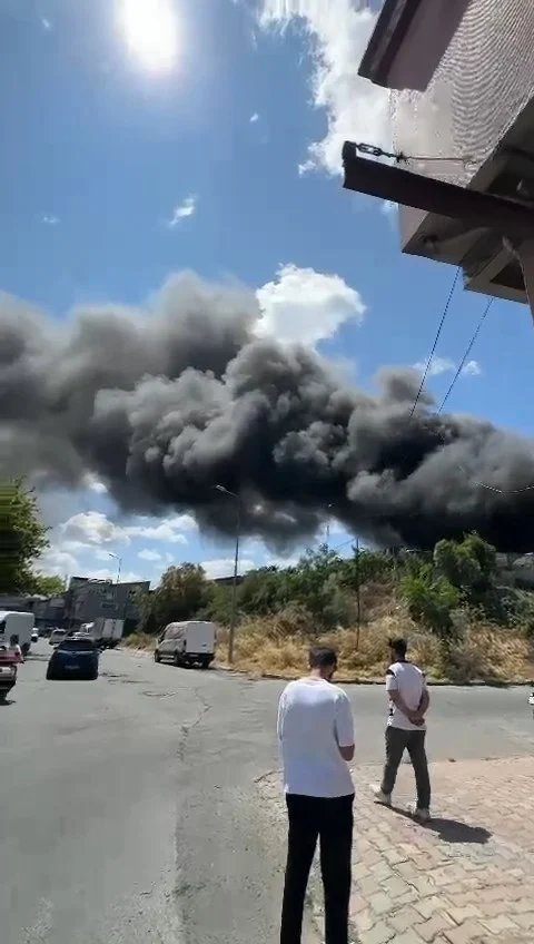 Istanbul Gaziosmanpasada Yangin