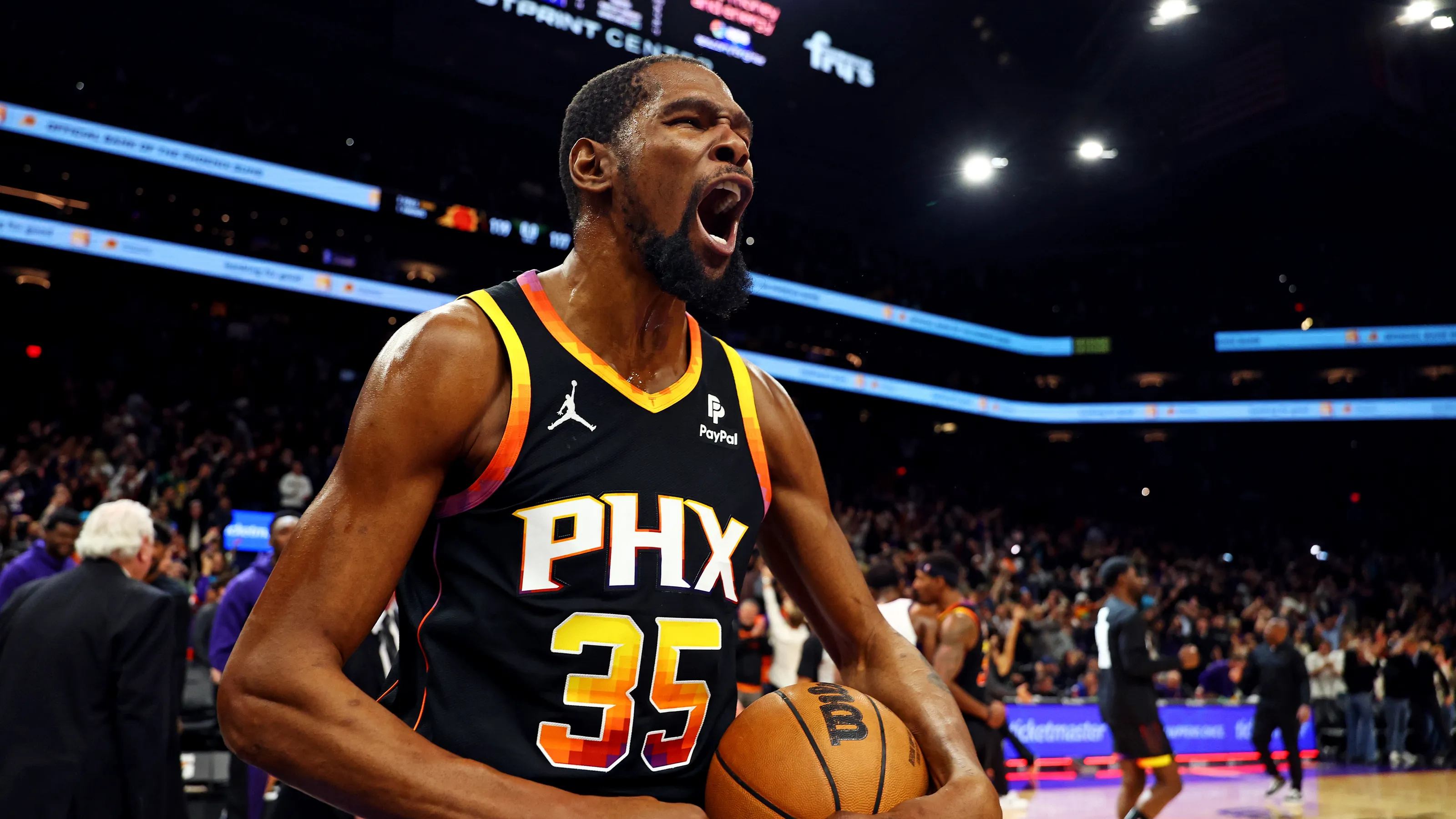 Kevin Durant Alperen Sengun 5