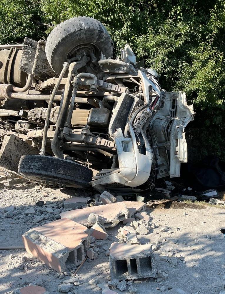 Mersin Kamyonet Devrildi