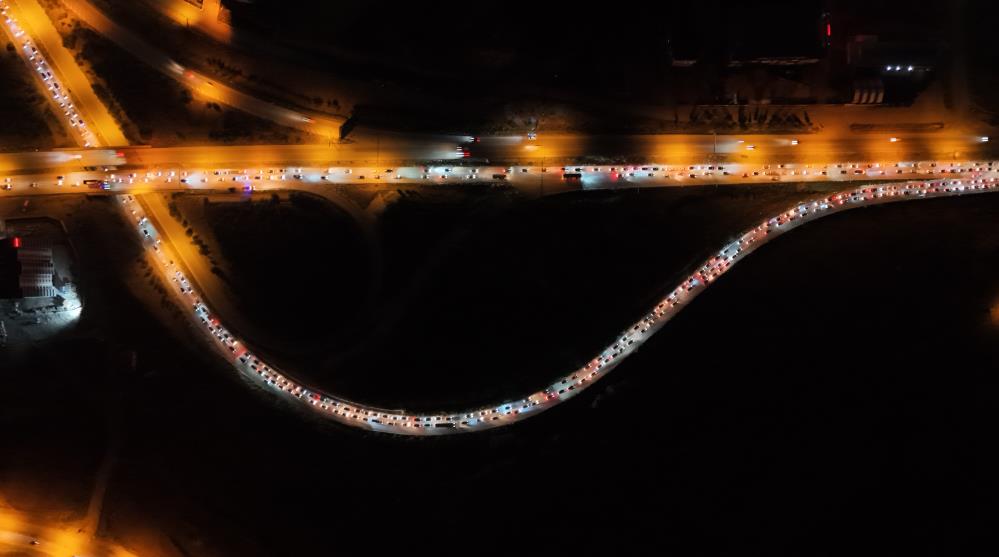 Tatil Donusu Trafik Yogunlugu 1