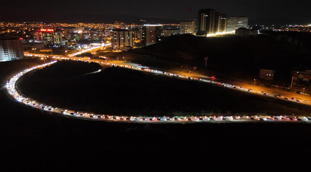Tatil Donusu Trafik Yogunlugu 2