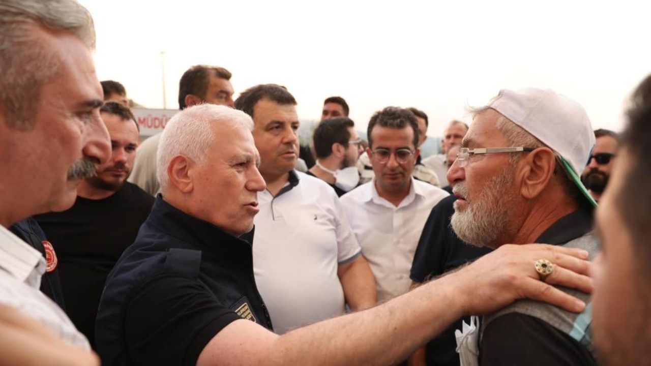 Bursa Orman Yangini Baskan