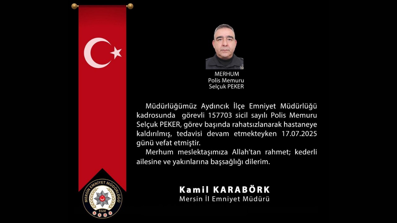 Mersin Merhum Polis 1