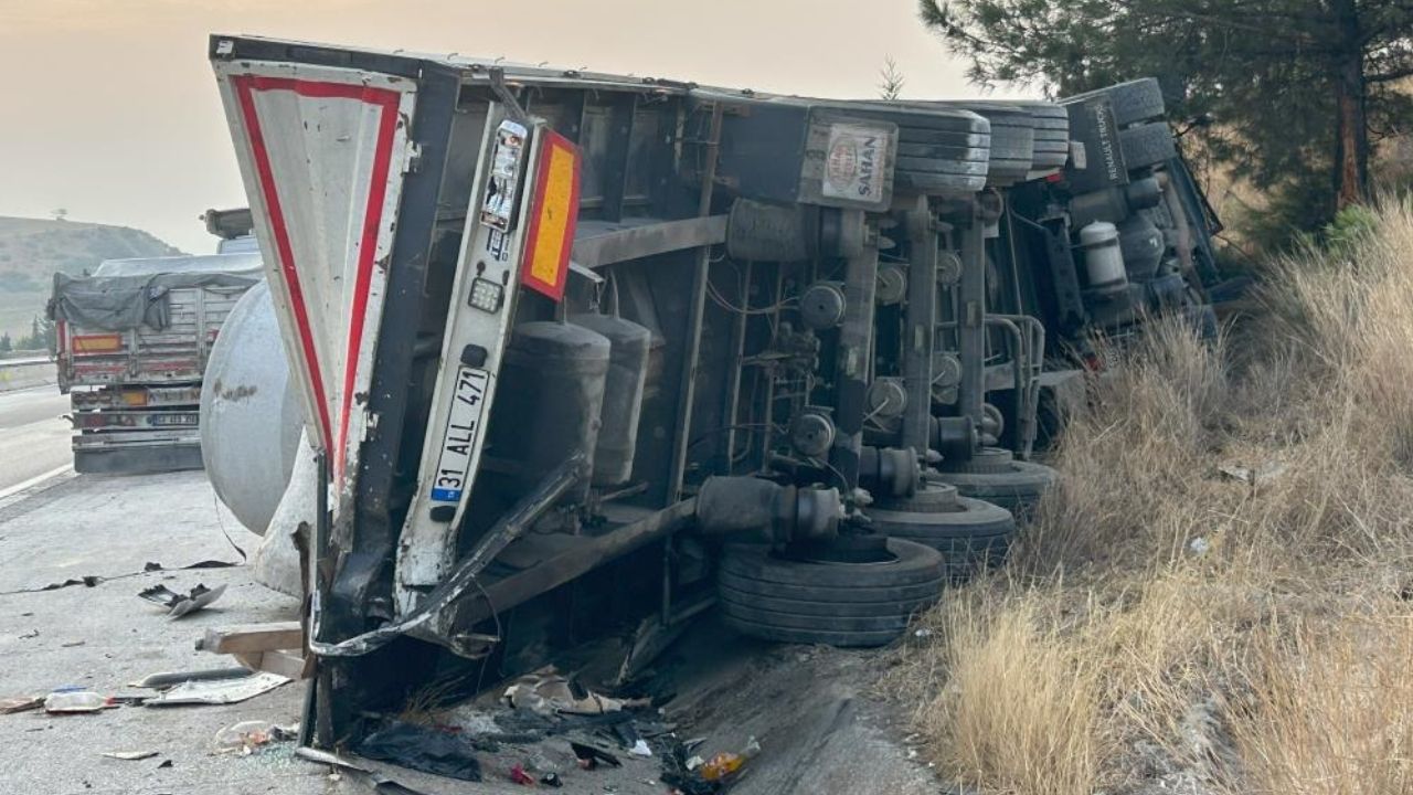 Mersin Otoyolu Trafik Kazasi 2