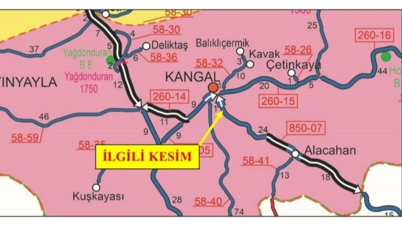 Sivas Kangal Elektrik Kesildi