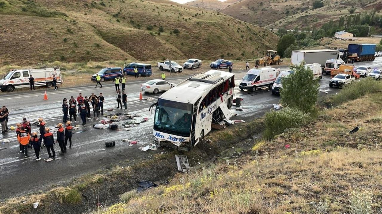 Sivas Yolcu Otobusu Kaza