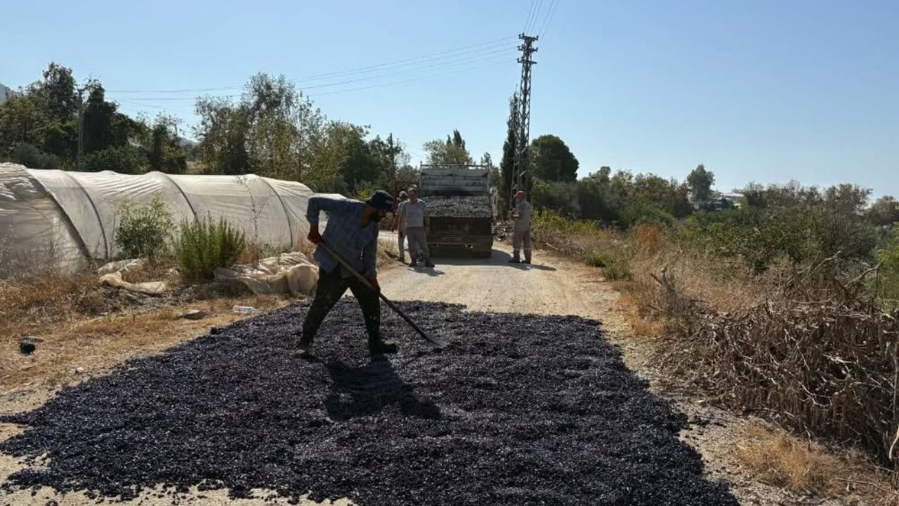 Anamur Yol Calismasi 2