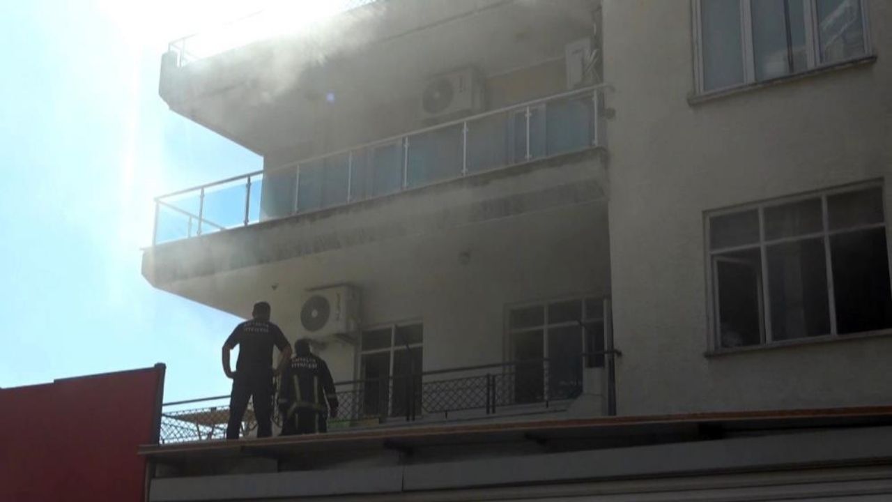Antalya Tekstil Atolyesi Yangin Kepez