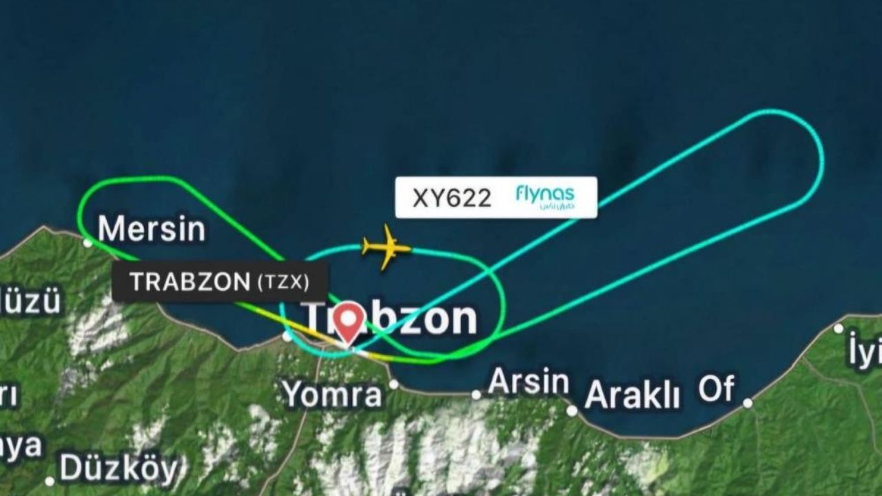 Flynas Trabzon Cidde Acil Inis 1