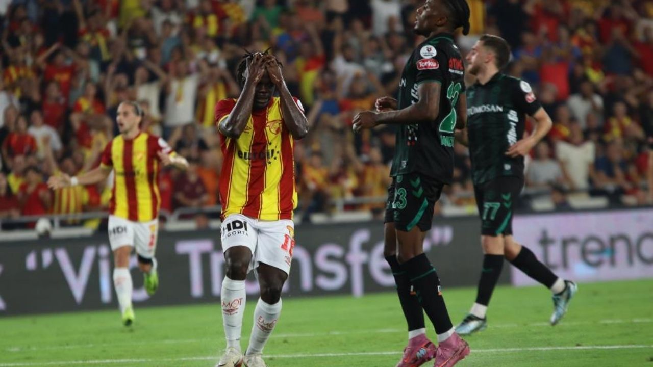 Goztepe Konyaspor Super Lig Beraberlik 2