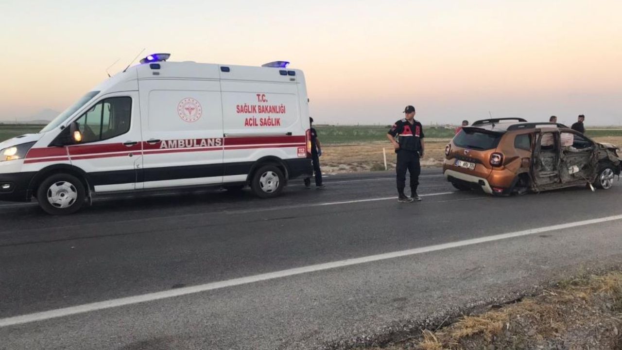 Konya Karapinar Trafik Kazasi 4 Yarali 1