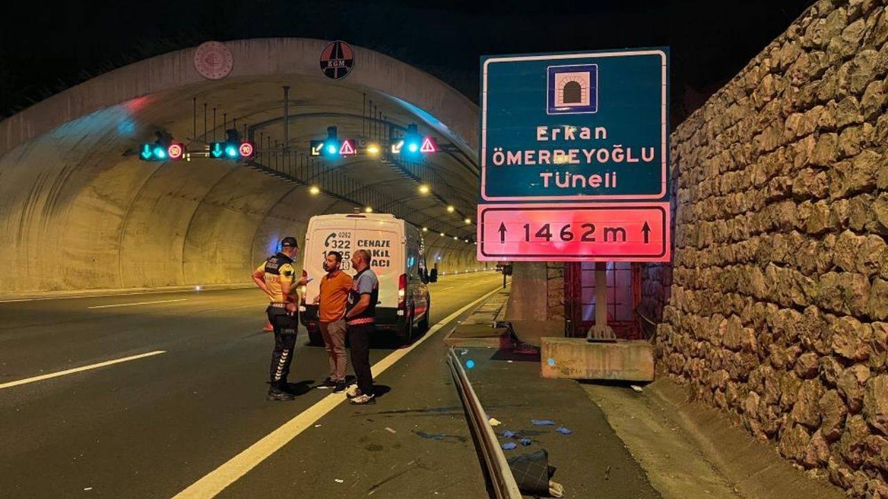 Kuzey Marmara Otoyolu Tunel Kaza Olay Yeri