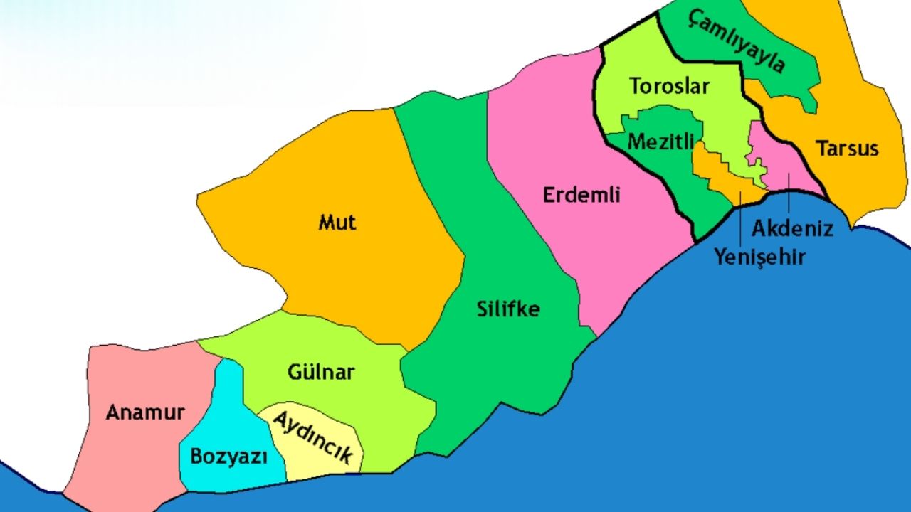 Mersin Ilçeleri